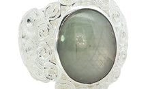 Unikatring ELARIS mit Sternsaphir