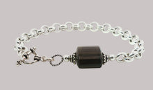 7 mm VALOREA ROLO Armband mit Rauchquarz
