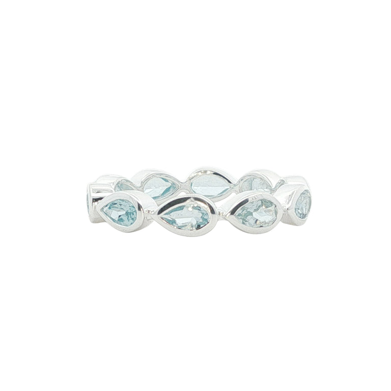 Ring SERAFINE mit Aquamarin