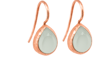 Ohrhänger AMOURIS Aquamarin 9 x 12 mm