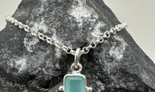 Anhänger mit Aqua Chalzedon