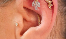 Piercing Topas Trill 3 Blau Topas 3 X 6 mm Charms