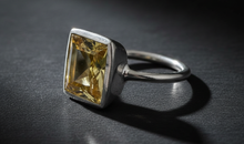 Ring ISAURA Citrin