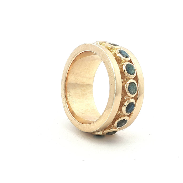 Ring MALLORY mit Labradorit