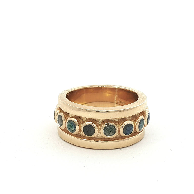Ring MALLORY mit Labradorit