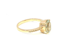 Ring BETSY mit grünem Turmalin