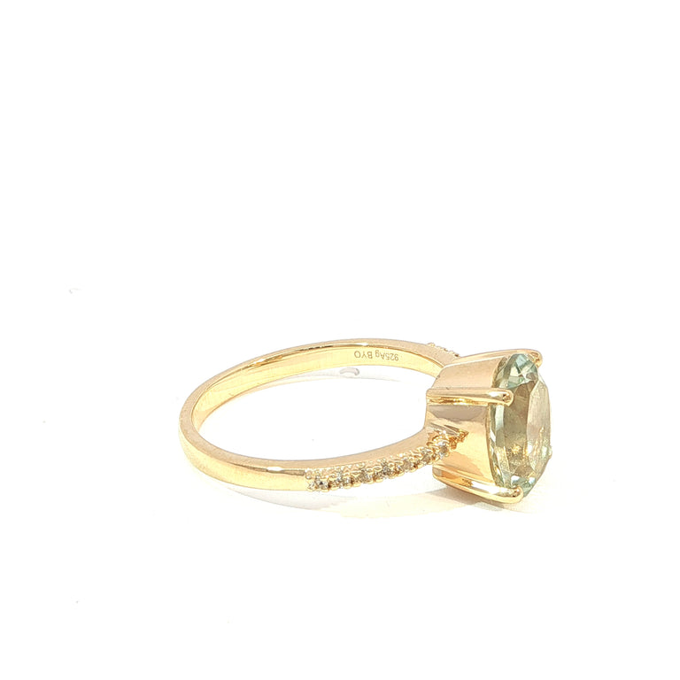 Ring BETSY mit grünem Turmalin
