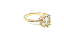 Ring BETSY mit grünem Turmalin