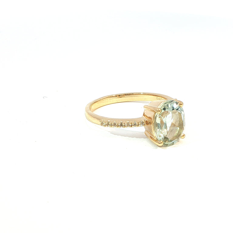 Ring BETSY mit grünem Turmalin
