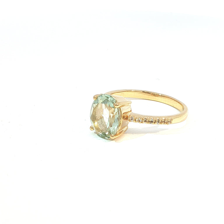 Ring BETSY mit grünem Turmalin