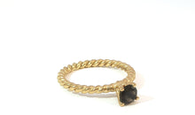 Ring TWIST mit Labradorite