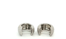 Creolen SIMON im Hammer-Look – 925 Sterling Silber, 14 mm