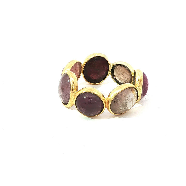 Ring MIRALIA Eternity Rosaturmalin Unikate
