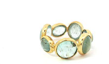 Ring MIRALIA Eternity Aquamarin Unikate