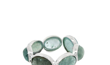 Ring MIRALIA Eternity Aquamarin Silber