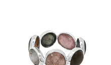Ring MIRALIA Eternity Rosaturmalin Silber