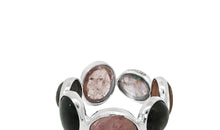 Ring MIRALIA Eternity Rosaturmalin Silber