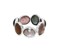 Ring MIRALIA Eternity Rosaturmalin Silber