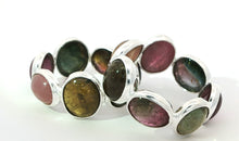 Ring MIRALIA Eternity Rosaturmalin Silber