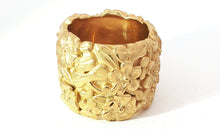 Statement Ring BASIA gelbvergoldet