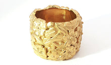 Statement Ring BASIA gelbvergoldet