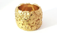 Statement Ring BASIA gelbvergoldet