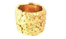 Statement Ring BASIA gelbvergoldet