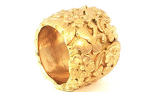 Statement Ring BASIA gelbvergoldet