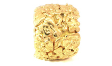 Statement Ring BASIA gelbvergoldet