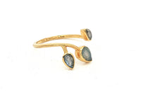 Ring NEREA mit Labradoriten