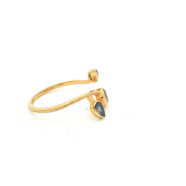 Ring NEREA mit Labradoriten
