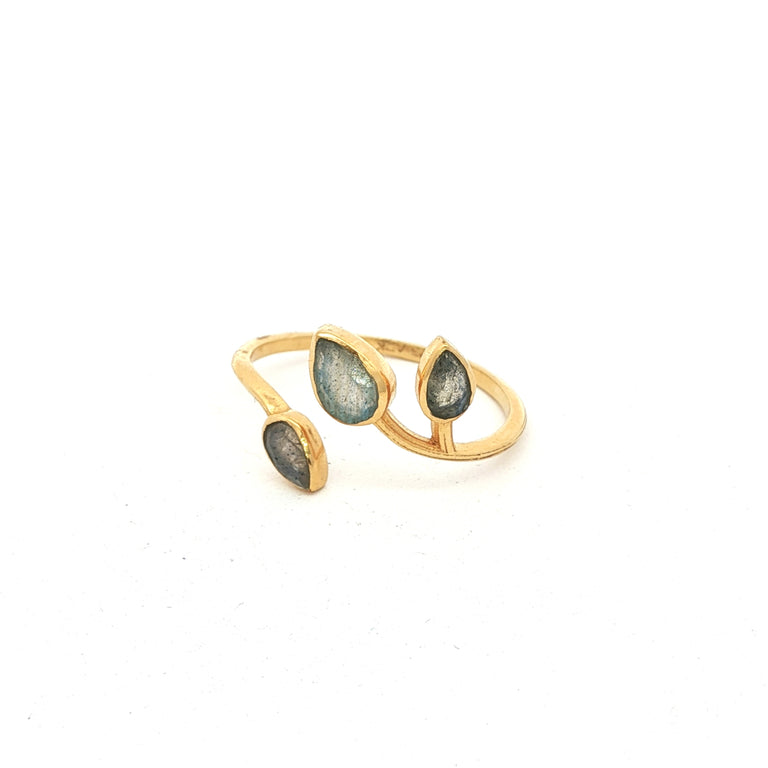Ring NEREA mit Labradoriten