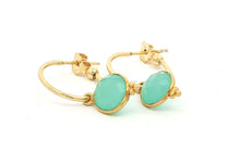 Halbcreole Lenny 15 mm mit Amazonite