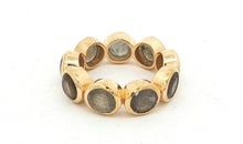 Ring OCTAVE mit Labradorit