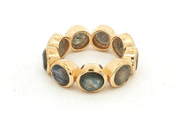 Ring OCTAVE mit Labradorit