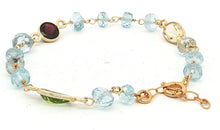 Armkette ROSARY mit Aquamarin