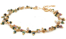 Armkette ROSARY mit bunten Turmalinen