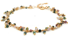Armkette ROSARY mit bunten Turmalinen