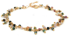 Armkette ROSARY mit bunten Turmalinen