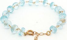 Armkette ROSARY mit Aquamarin