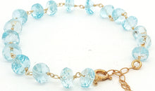 Armkette ROSARY mit Aquamarin