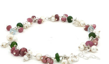 Armkette ROSARY mit Perlen und Turmalinen