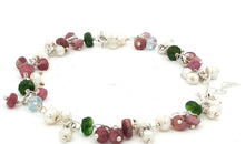 Armkette ROSARY mit Perlen und Turmalinen