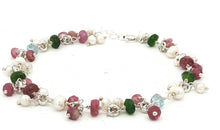 Armkette ROSARY mit Perlen und Turmalinen