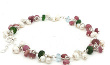 Armkette ROSARY mit Perlen und Turmalinen