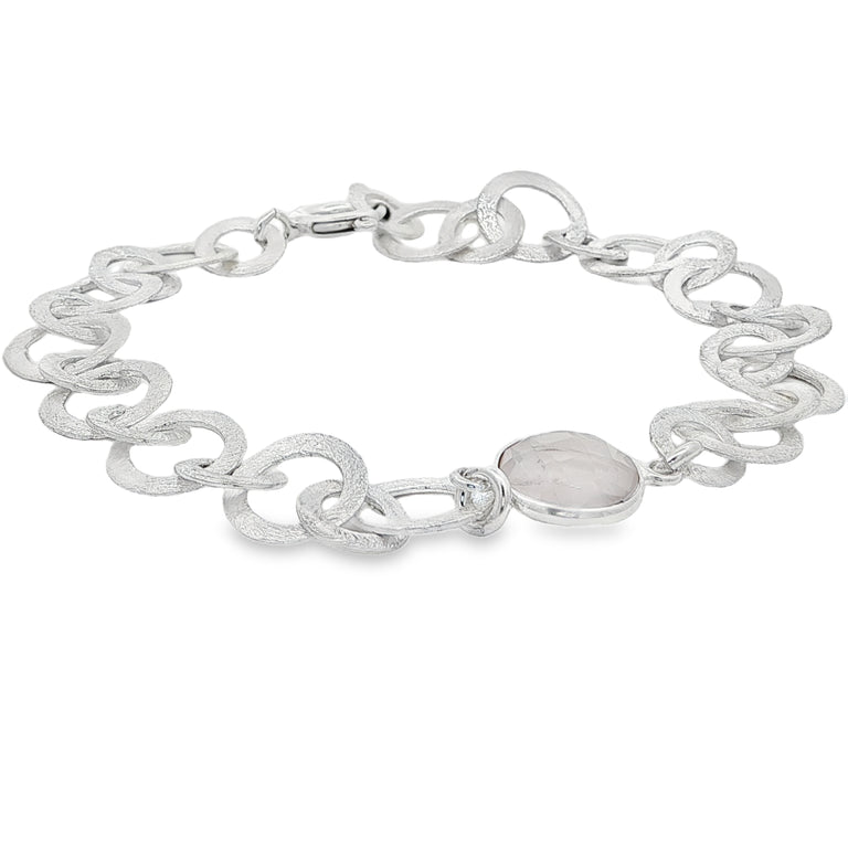 Armband MINARIA mit Rosenquarz
