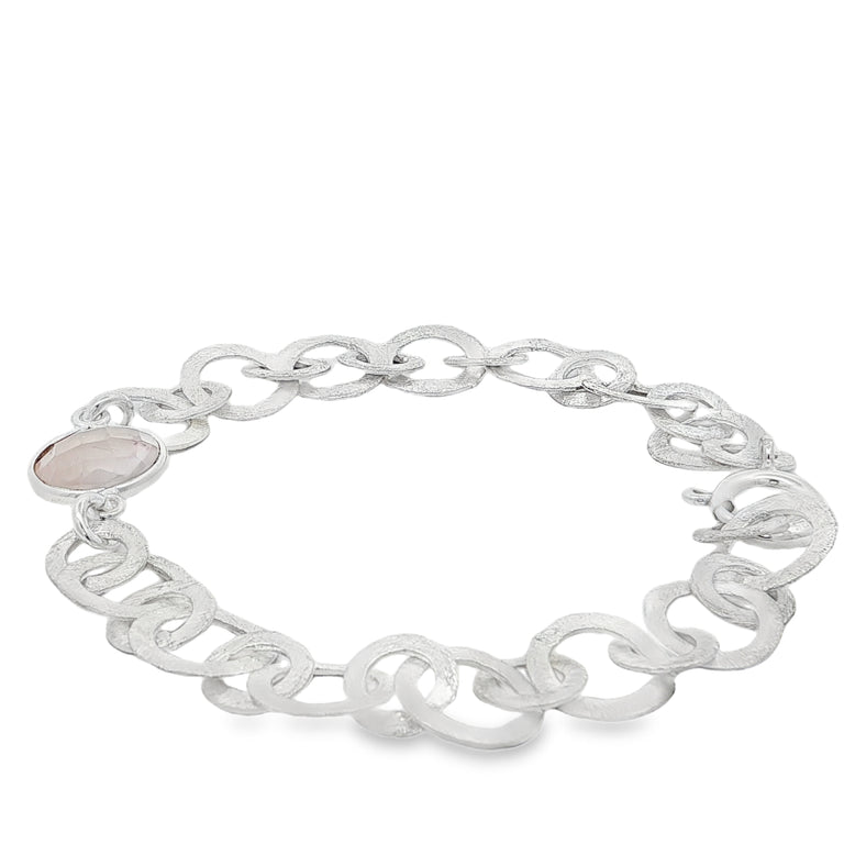 Armband MINARIA mit Rosenquarz