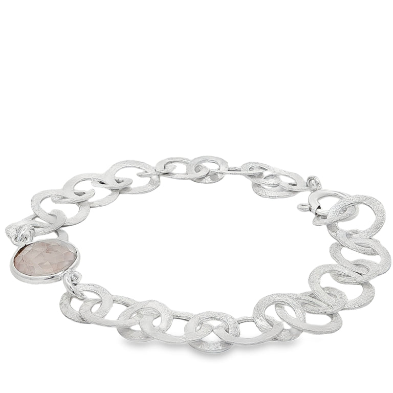 Armband MINARIA mit Rosenquarz