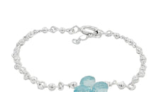 Armkette CIRALYS mit Aquamarin Tropfen