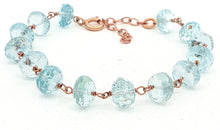Armkette ROSARY mit Aquamarin